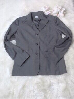 JWE Designs Women's Wool Blend Blazer Size 8